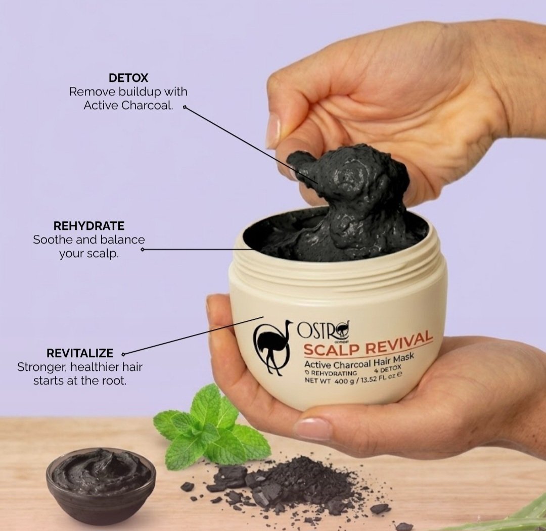 Charcoal Rehydrating Mask 400ml
