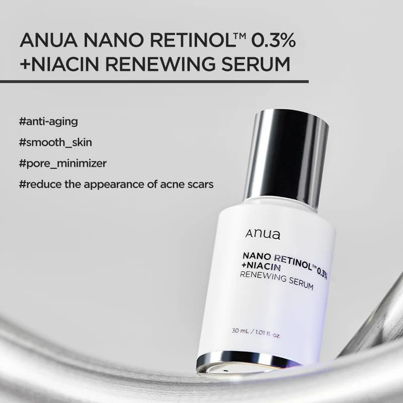 Anua - Retinol 0.3 + Niacin Renewing Serum - 30ml