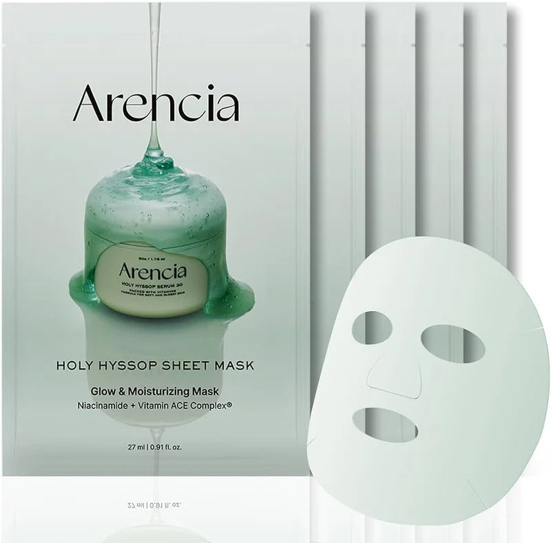 Arencia Holy Hyssop Sheet Mask