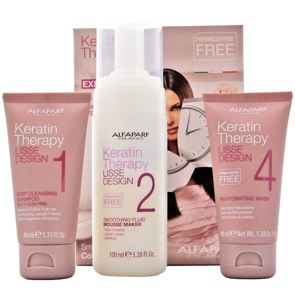 Keratin Therapy Lisse Design Express Smoothing Treatment Kit (3 IN 1)