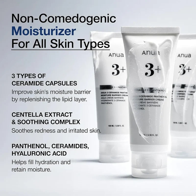 Anua - 3+ Ceramide Panthenol Moisture Barrier Cream - 100ml