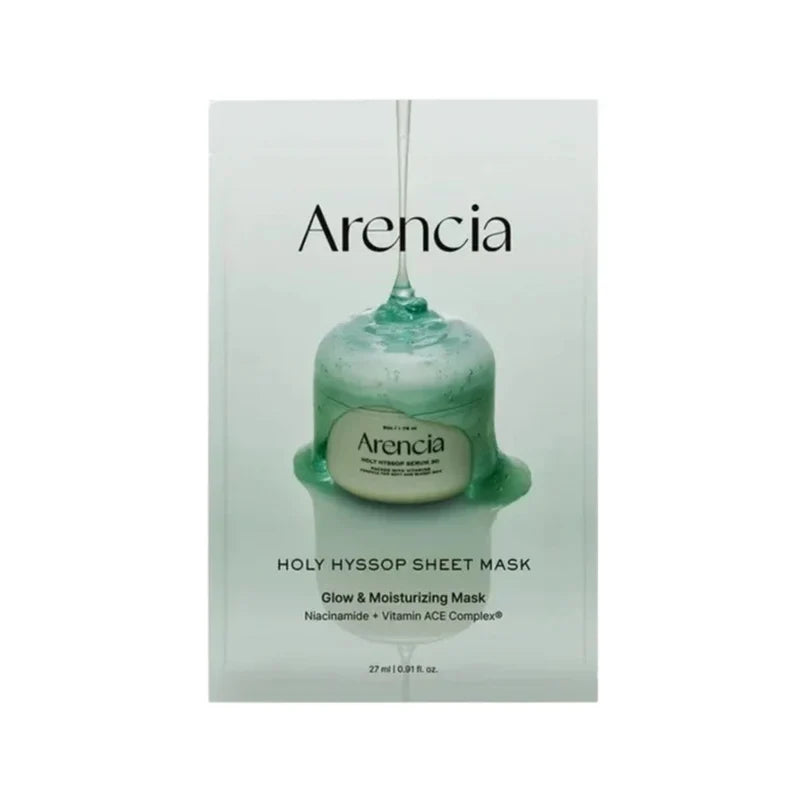 Arencia Holy Hyssop Sheet Mask