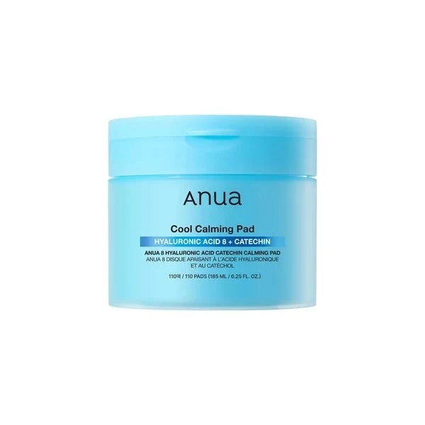 Anua 8 Hyaluronic Acid Catechin Calming Pad 185ml
