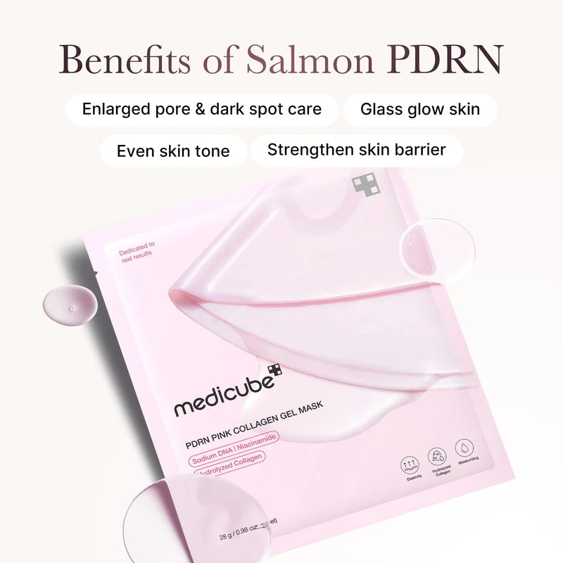 Medicube PDRN Pink Collagen Gel Mask 28g