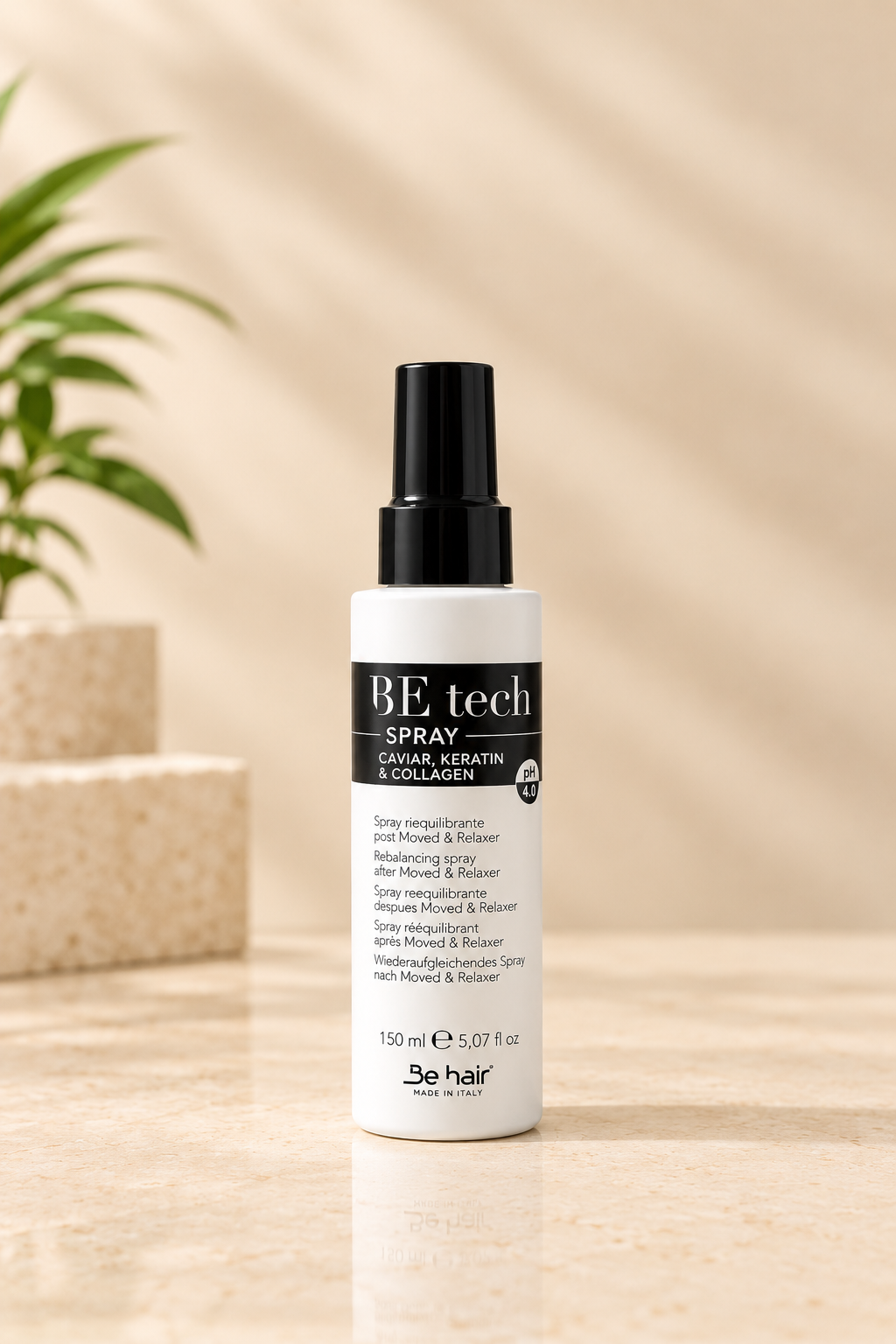 BE Tech Caviar, Keratin & Collagen Rebalancing Spray 150ml
