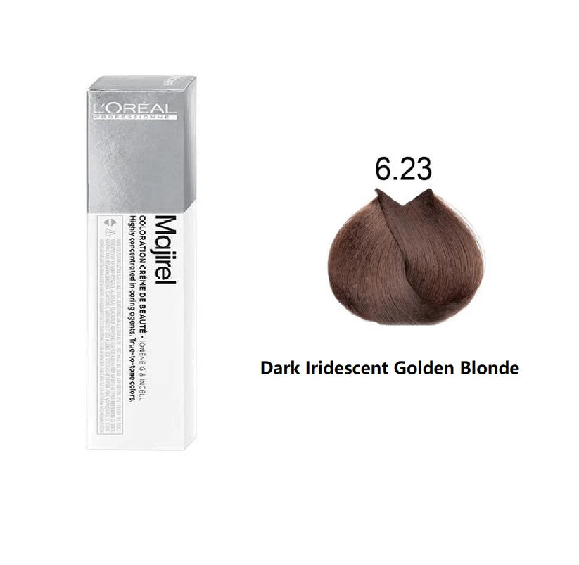 Loreal Professionnel Majirel 6.23 Dark Iridescent Golden Blonde 60ml