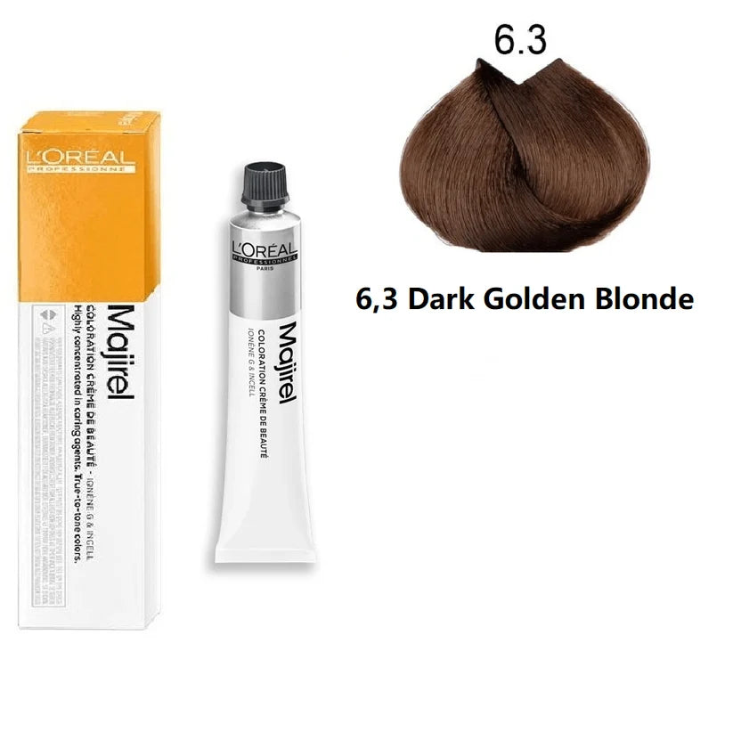 Loreal Professionnel Majirel 6.3 Dark Golden Blonde 60ml