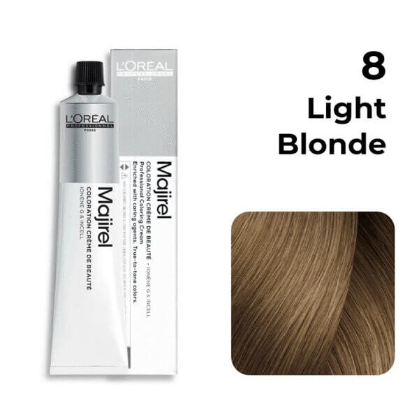 L'Oreal Professionnel Majirel 8 Light Blonde 60ml