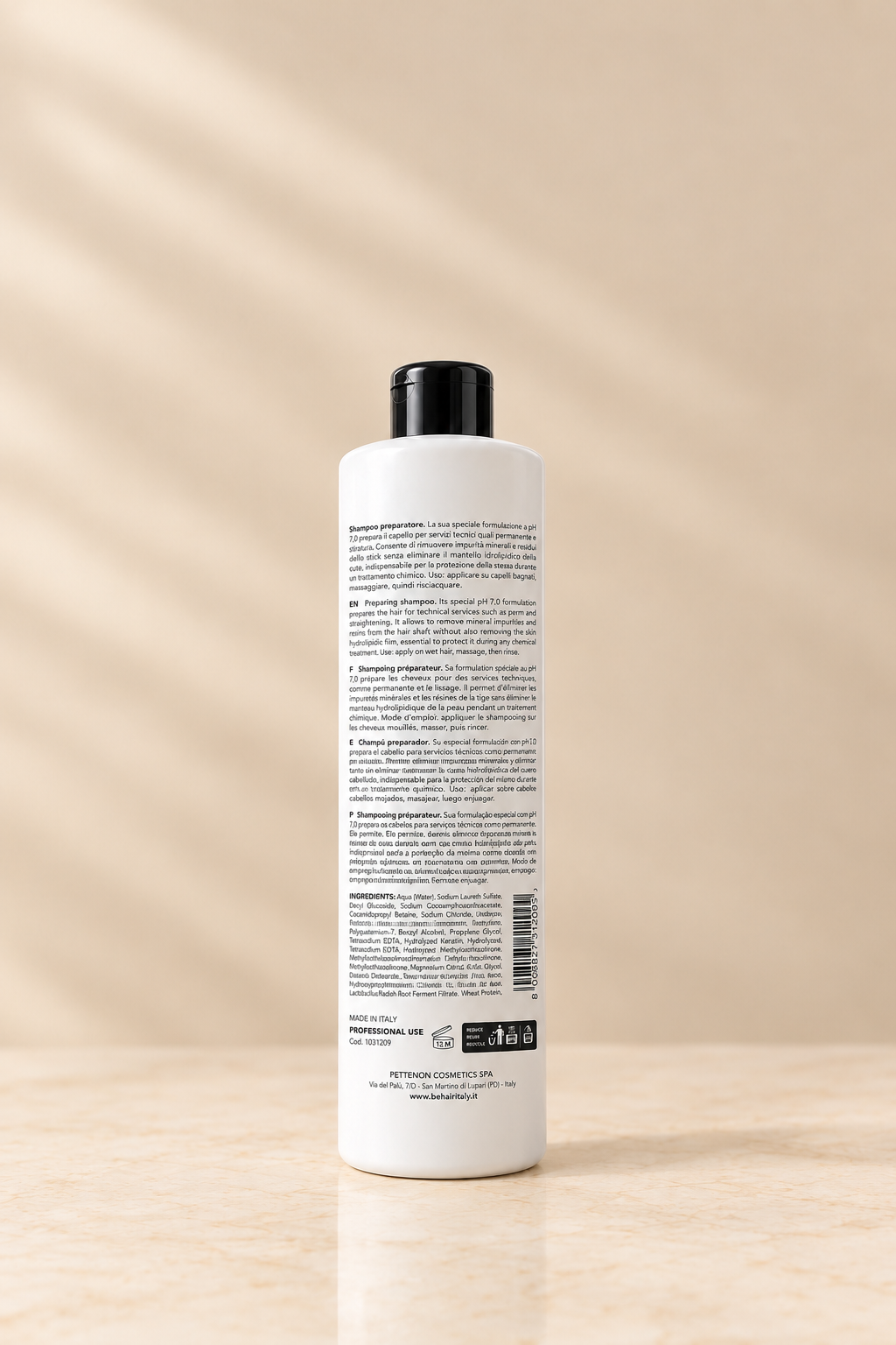 BE Tech Caviar, Keratin & Collagen Preparing Shampoo 1000ml