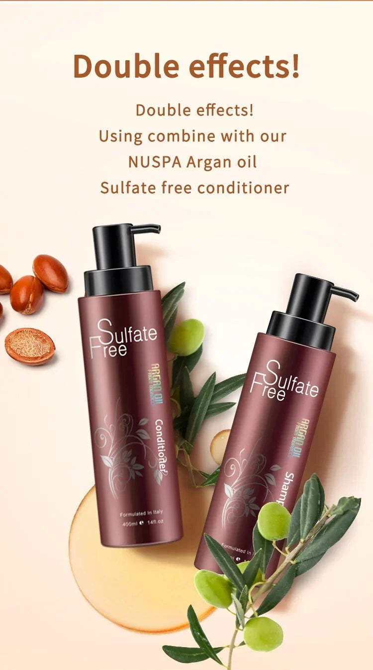 Nuspa Argan Oil From Morocco Sulfate Free Conditioner 400ml