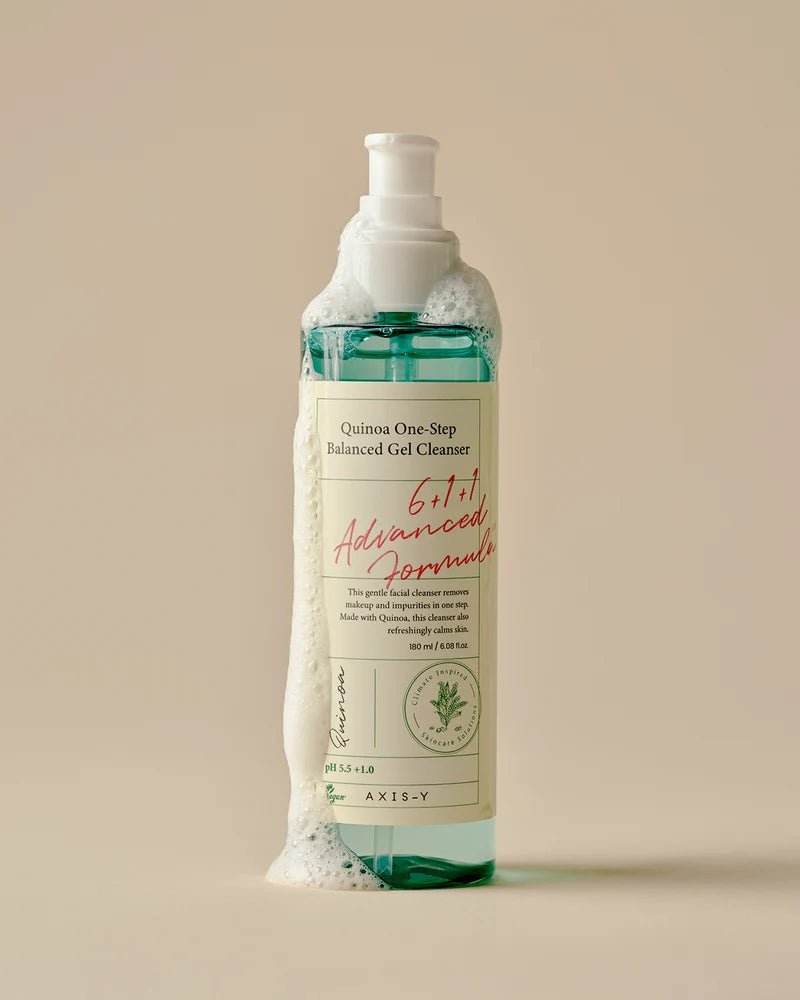 Axis-Y Quinoa One Step Balanced Gel Cleanser (180ml)
