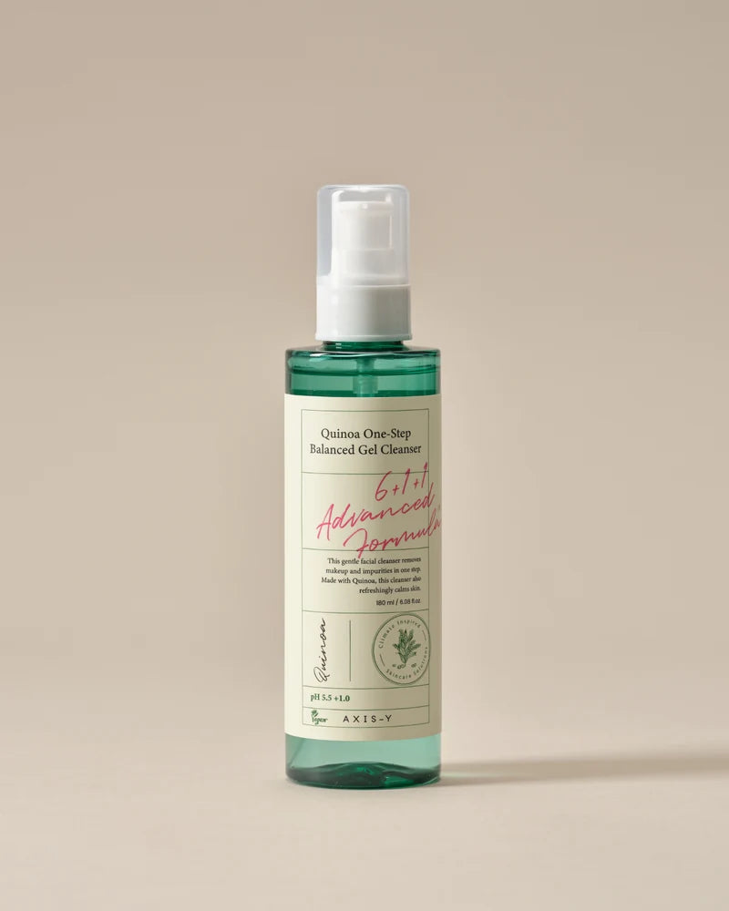 Axis-Y Quinoa One Step Balanced Gel Cleanser (180ml)