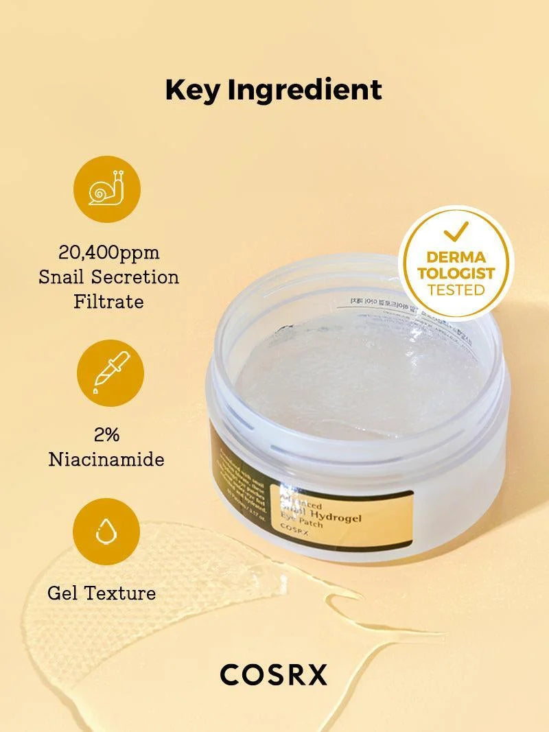 COSRX - Advanced Snail Hydrogel Eye Patch (60 patches)