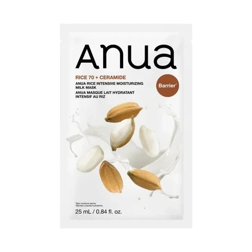 Anua Rice 70 Ceramide Moisturizing Milk Mask 25ml
