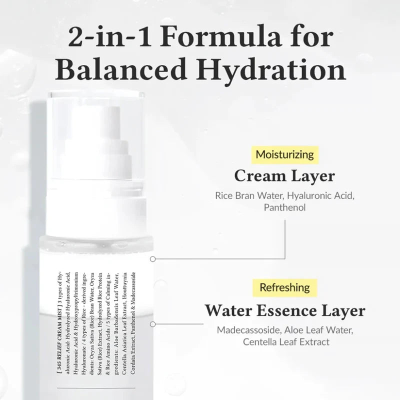 Dr. Althea - 345 Relief Cream Mist - 100 Ml