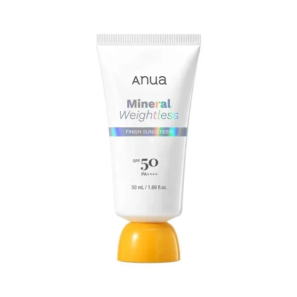 Anua Mineral Weightless Finish Sunscreen SPF 50 PA+++ 50ml