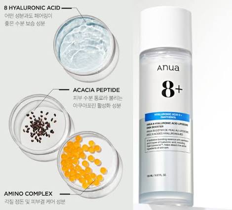 Anua 8 Hyaluronic Acid Liposome Skin Booster - 150 ml