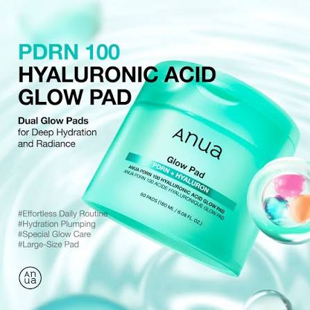 Anua PDRN + Hyaluron Glow Pad 180ml